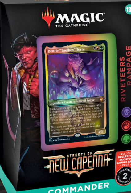 (image for) Streets of New Capenna Commander Deck: Riveteers Rampage